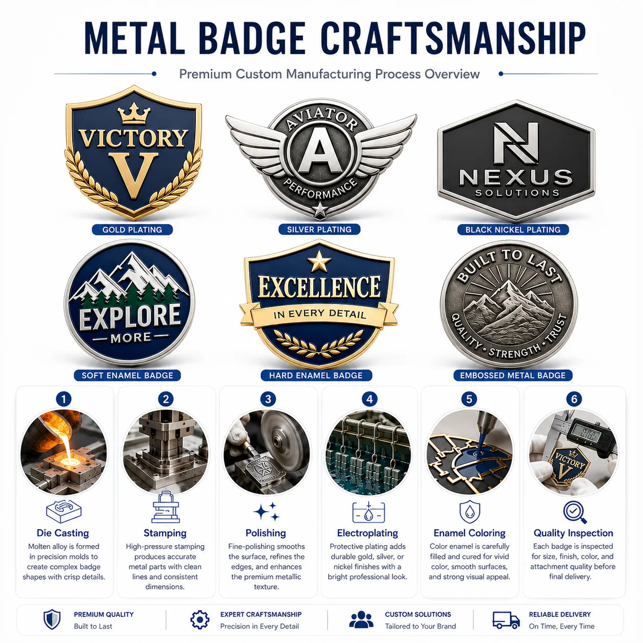Custom Assorted Enamel Pin Set Nature Animal Vehicle Letter Design Gold Plated M - custom soft enamel lapel pins manufacturer