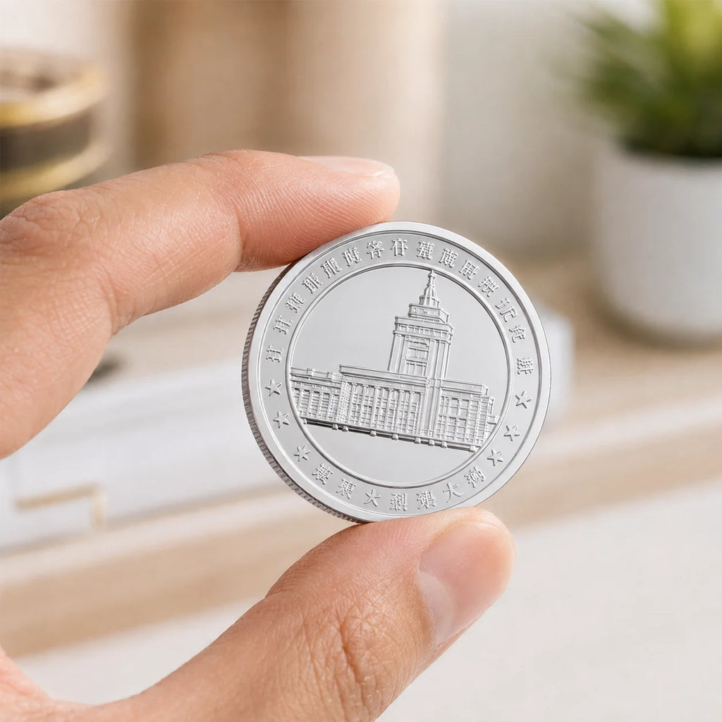 Custom Logo Double Sided Metal Challenge Coin Embossed Enamel Commemorative Coin - custom medals and sports awards manufacturer