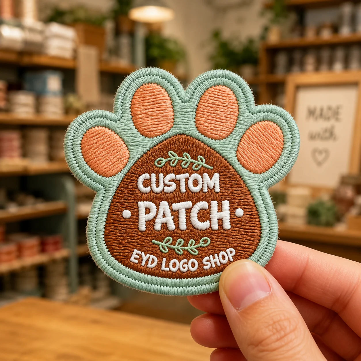 Custom Shaped Embroidered Patch Iron-on Sew on Embroidery Badge Custom Logo Fabr - custom embroidered and PVC patches manufacturer