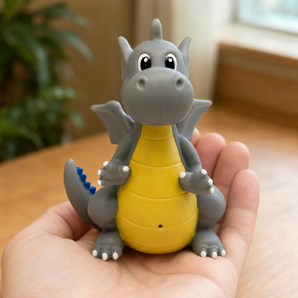 Cute Cartoon Dinosaur Vinyl Figure Custom 3D Dragon PVC Toy Figurine for Kids Be - custom PVC figurines and charms manufacturer
