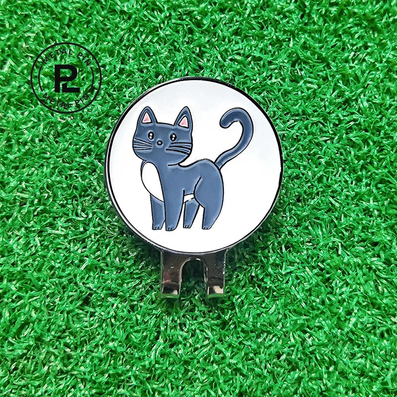 Golf Hat Magnetic Mark Single Clasp Mark Single Non-magnetic Mark Golf Green Pos - custom challenge coins manufacturer